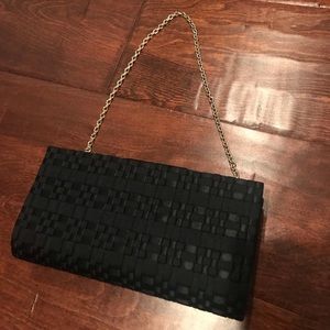 Banana Republic Black Evening Clutch
